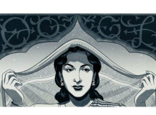 Google Doodle rinde homenaje a Nargis Dutt en 86 cumpleaños